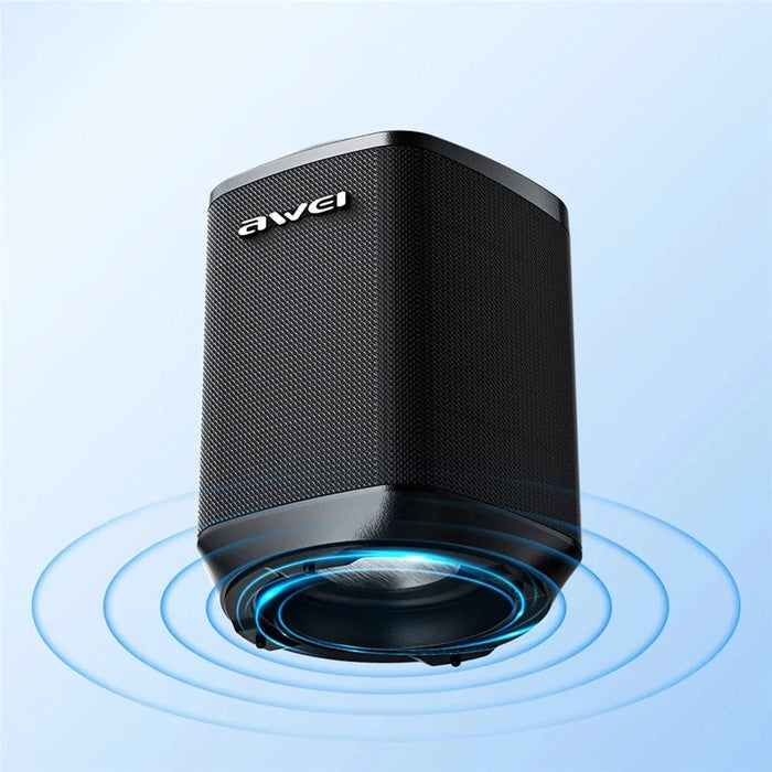 AWEI Y379 IPX6 Waterproof Outdoor Portable Bluetooth-compatible 5.0 Wireless Speaker Stereo Sound Subwoofer - 2