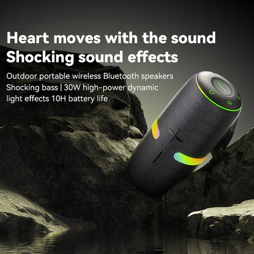 YESIDO YSW22 Portable Bluetooth-compatible Speaker RGB Light Waterproof Wireless Music Subwoofer - 2