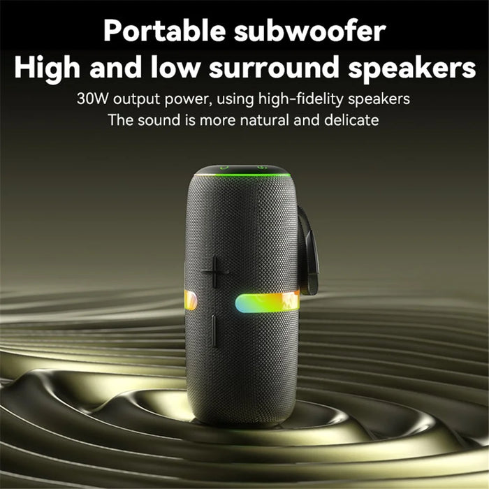 YESIDO YSW22 Portable Bluetooth-compatible Speaker RGB Light Waterproof Wireless Music Subwoofer - 3