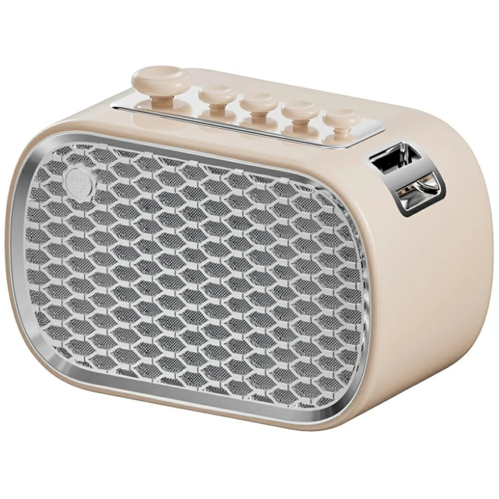 P13 Multifunctional Sleep Aid Device White Noise Bluetooth-compatible Speaker Support FM Radio, TF Card - Beige - 1