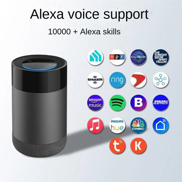 W35 Infrared Smart Speaker AI Voice Interaction 9 Countries Voice Smart Speaker Built-In Alexa Voice Platform - 2