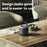 YESIDO YSW25 IP67 Waterproof Bluetooth-compatible Speaker 1800mAh Portable Wireless Speaker with RGB Light - 3