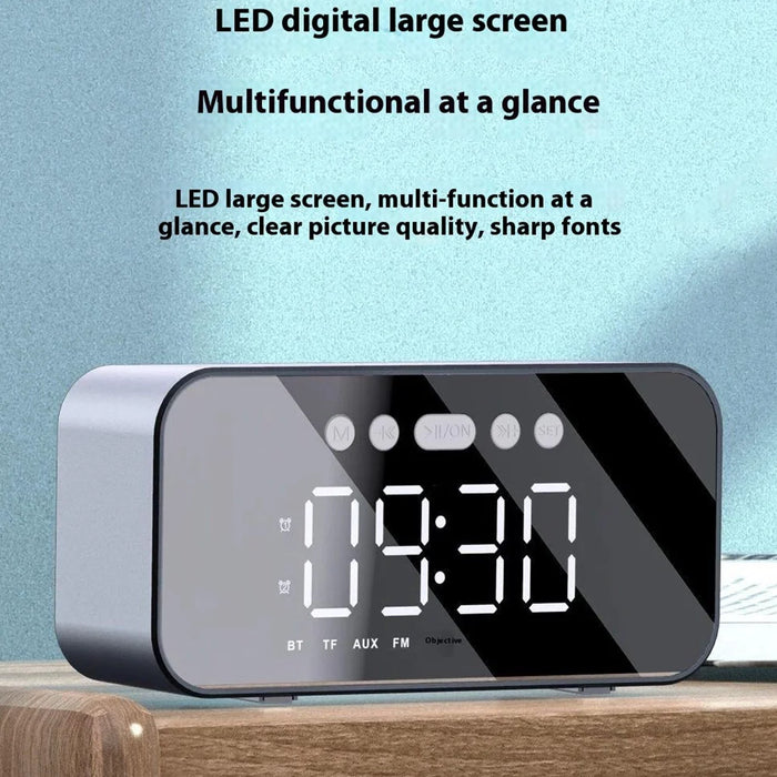 DUDAO Y17 Wireless Bluetooth-compatible Speaker Alarm Clock Multi-Function Home High Volume Subwoofer - 5