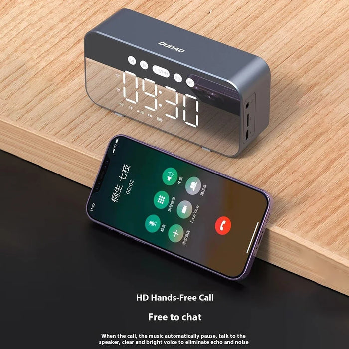 DUDAO Y17 Wireless Bluetooth-compatible Speaker Alarm Clock Multi-Function Home High Volume Subwoofer - 7
