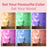 ZAY-L07 Ferris Wheel Water Ripple Bluetooth-compatible Speaker Atmosphere Colorful Light Creative Mini Speaker Home Decor - Pink - 4