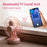 ZAY-L07 Ferris Wheel Water Ripple Bluetooth-compatible Speaker Atmosphere Colorful Light Creative Mini Speaker Home Decor - Pink - 7