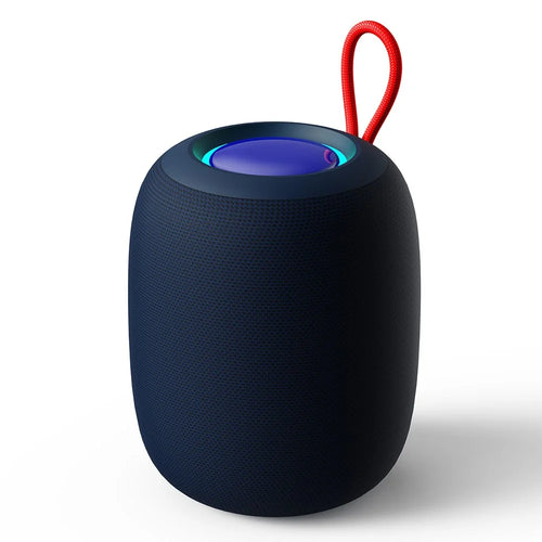 BT2931 Mini Outdoor Waterproof Bluetooth-compatible Speaker Heavy Bass Cloth Mesh Loudspeaker - Dark Blue - 1
