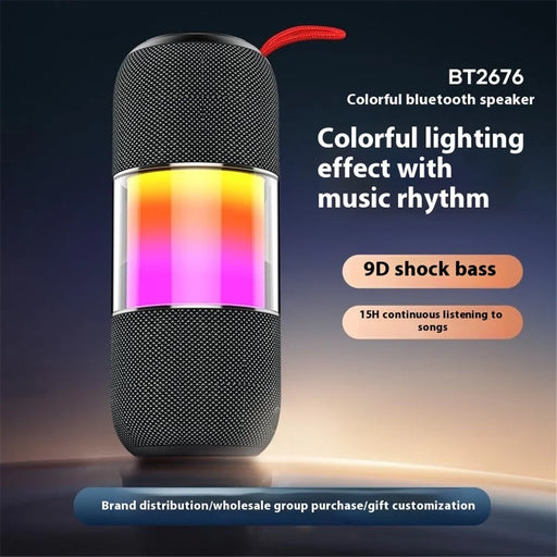 BT2676 PLUS Waterproof Bluetooth-compatible 5.3 Outdoor Speaker with Dual 10W Drivers and Powerful Bass - 2