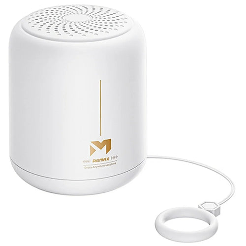 REMAX RB-M2 Wireless Portable Speaker 8W Bluetooth-compatible 5.4 IPX5 Waterproof Loudspeaker - White - 1