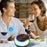 Portable RGB Light Round Bluetooth-compatible Speaker Outdoor Desktop Wireless TWS Subwoofer - Green - 6
