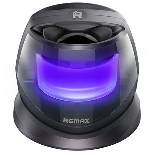 REMAX RB-M3 Portable Bluetooth-compatible Speaker Magnetic Stand Audio Device with RGB Lighting TWS Pairing - Grey - 1
