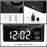 H7 Multifunctional Wireless Charging Bluetooth-compatible Speaker Clock Radio FM Radio with USB Charging - Black  /  US Plug - 4