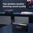ZEALOT S72 20W Portable Bluetooth-compatible Speaker BT5.4 Subwoofer with LED Light Support TF U-Disk - 7