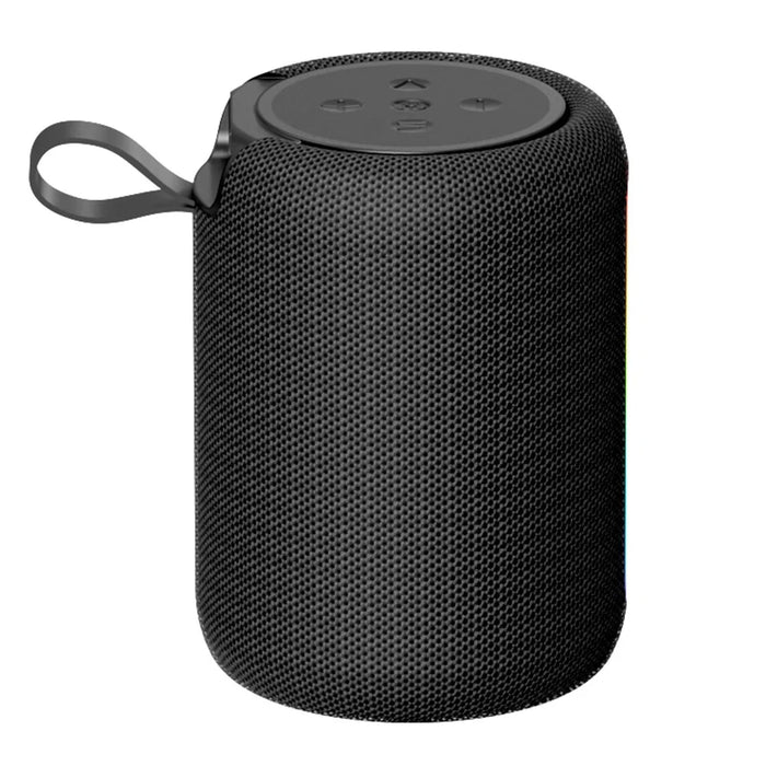 ROCK S56 Fabric Mesh BT Speaker with Ambient Light Stereo Sound Multi-Connection Portable Speaker - 2