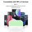 SMB-02 Bone Conduction Under Pillow Speaker Bluetooth-Compatible Sleep Aid Mini Music Box - Light Green - 6