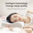 SMB-03 Bone Conduction Sleep Speaker Mini Wireless Bluetooth-Compatible Under Pillow Speaker - Grey+White - 4