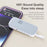 SMB-03 Bone Conduction Sleep Speaker Mini Wireless Bluetooth-Compatible Under Pillow Speaker - Grey+White - 5