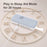 SMB-03 Bone Conduction Sleep Speaker Mini Wireless Bluetooth-Compatible Under Pillow Speaker - Grey+White - 7