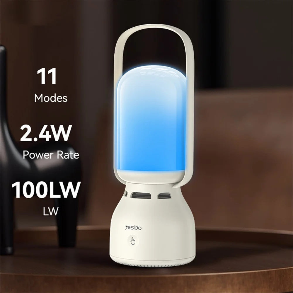 YESIDO YSW26 Outdoor Bluetooth-Compatible Speaker Portable Wireless Music Player with 11 Lighting Modes - 7