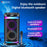 YESIDO YSW29 Outdoor Digital Bluetooth-Compatible Speaker Ambient Light Karaoke System with Microphone - 3
