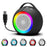 LLR096 Ball Shape USB Mini Desktop Speaker 5W Wired Subwoofer with RGB Light for PC Laptop - 1
