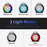 LLR096 Ball Shape USB Mini Desktop Speaker 5W Wired Subwoofer with RGB Light for PC Laptop - 3