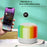 Y6C Portable Outdoor Bluetooth-Compatible Speaker Stereo Surround Wireless Mini Subwoofer with RGB Light - White - 5