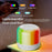 Y6C Portable Outdoor Bluetooth-Compatible Speaker Stereo Surround Wireless Mini Subwoofer with RGB Light - White - 7