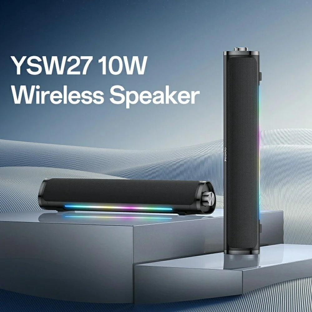 YESIDO YSW27 Wireless Speaker Audio System Sound Amplifier with Lighting for Home Entertainment - 2