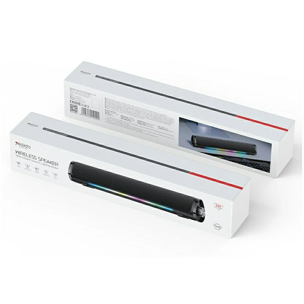 YESIDO YSW27 Wireless Speaker Audio System Sound Amplifier with Lighting for Home Entertainment - 6