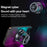 YESIDO YSW32 3W Magnetic Mini TWS Bluetooth-Compatible Speaker with LED Ambient Light - 2