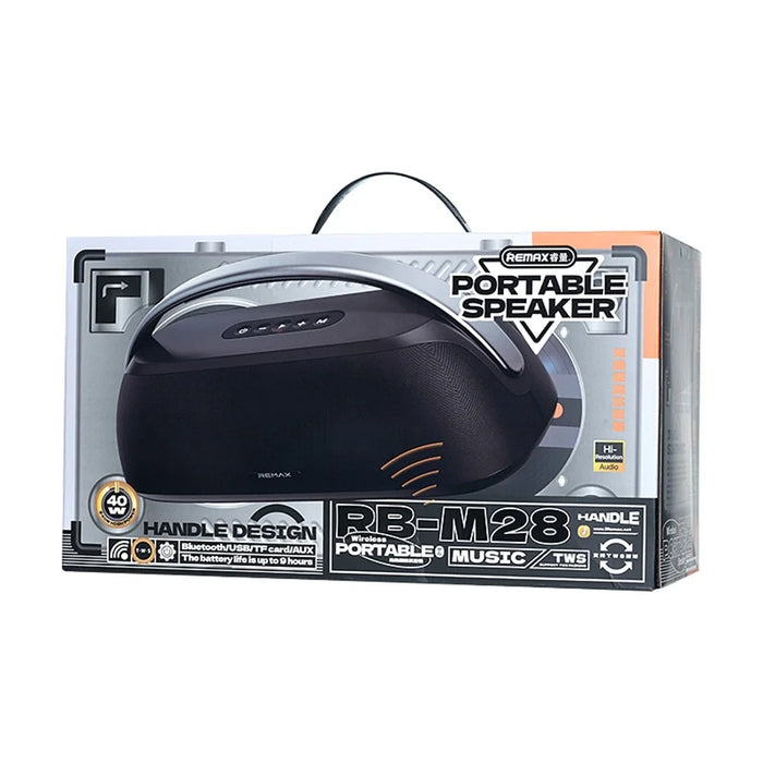 REMAX RB-M28 Wireless Portable Speaker Bluetooth-Compatible 40W High Power TWS Pairing Speaker - 3