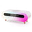 S608 Multifunctional Wireless Speaker Clock Bedside Lamp with Wireless Charging RGB Night Light - White - 1