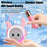 K12 Wireless Microphone Speaker Karaoke Set for Kids Cartoon Cute Design BT Audio System for Home - Pink Cat - 4