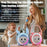 K12 Wireless Microphone Speaker Karaoke Set for Kids Cartoon Cute Design BT Audio System for Home - Pink Cat - 6