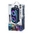 REMAX RB-X2 20W Bluetooth-Compatible Karaoke Speaker with Trolley Handle and Microphone RGB Lighting for Outdoor Party - 4