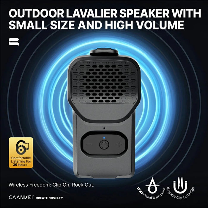 M4 Outdoor Sports Wearable Bluetooth-compatible Speaker Waterproof Portable Mini Subwoofer - 2