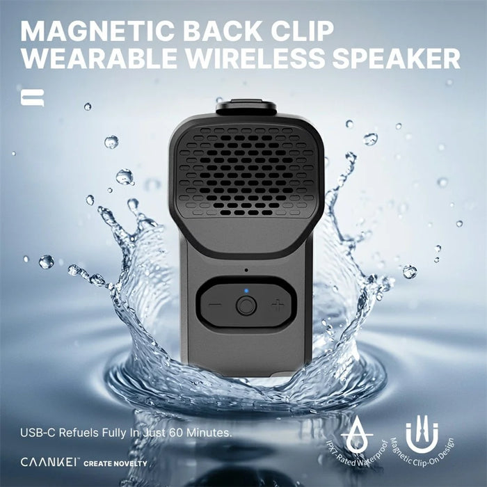 M4 Outdoor Sports Wearable Bluetooth-compatible Speaker Waterproof Portable Mini Subwoofer - 3