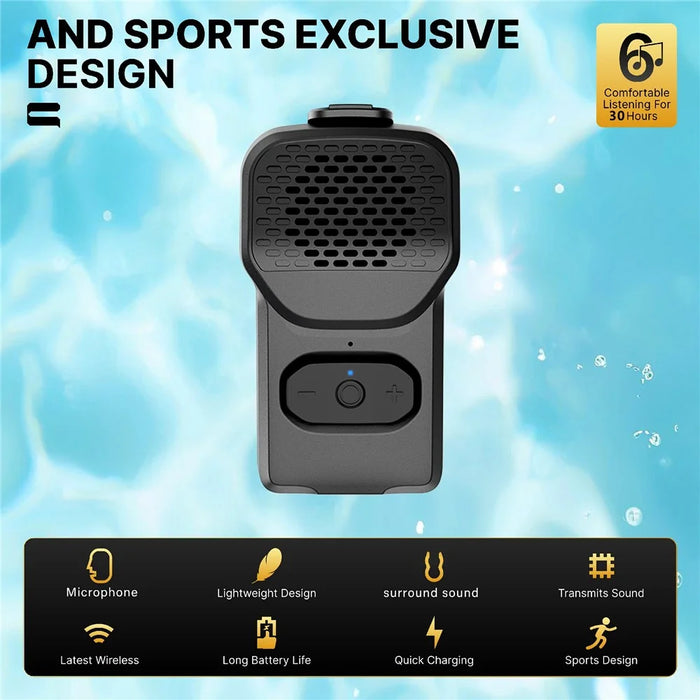 M4 Outdoor Sports Wearable Bluetooth-compatible Speaker Waterproof Portable Mini Subwoofer - 4