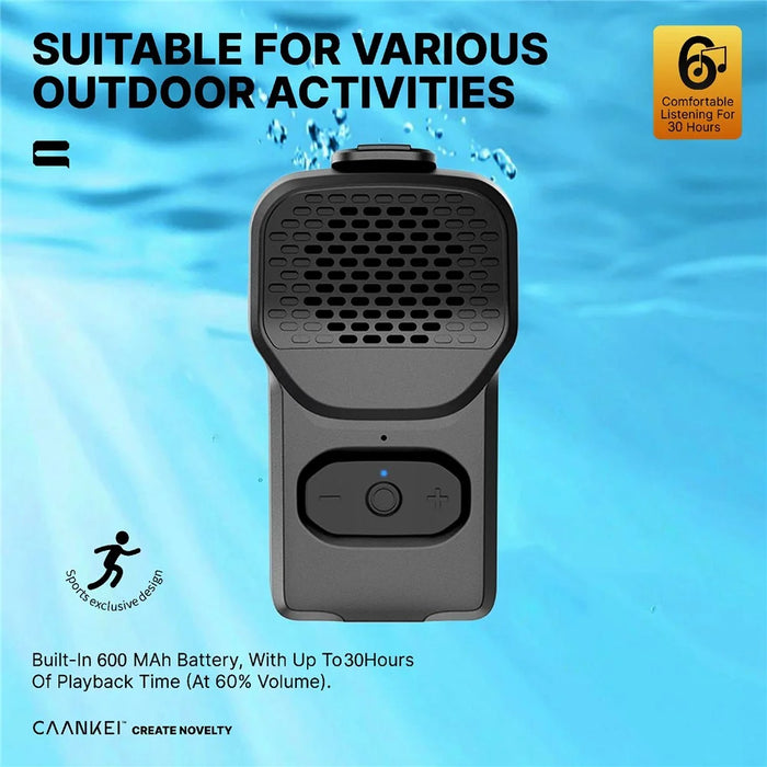 M4 Outdoor Sports Wearable Bluetooth-compatible Speaker Waterproof Portable Mini Subwoofer - 5