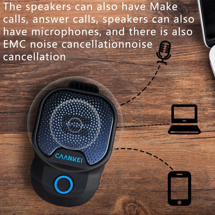 CAANKEI CWS03 Waterproof Outdoor Sports Bluetooth-Compatible Speaker Portable Mini Wireless Subwoofer - 7