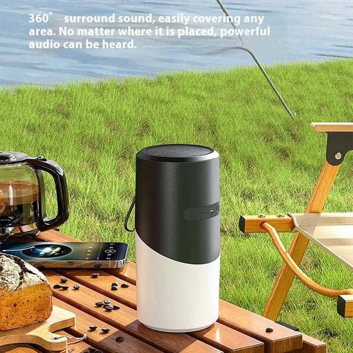 EBS-705 Wireless Bluetooth-compatible Speaker RGB Lighting Portable Outdoor Mini Subwoofer with Lanyard - 6