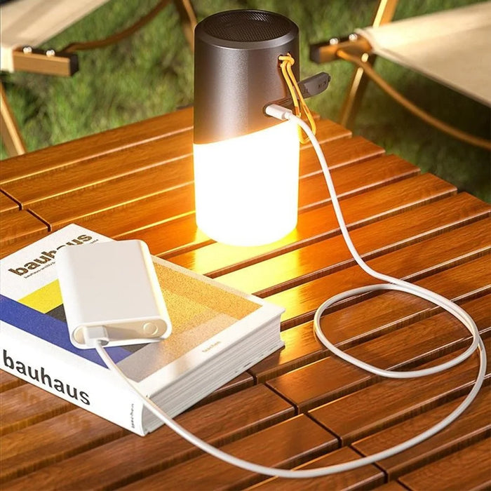 EBS-705 Wireless Bluetooth-compatible Speaker RGB Lighting Portable Outdoor Mini Subwoofer with Lanyard - 7