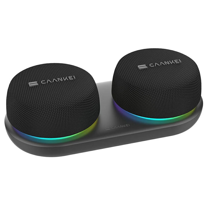 CAANKEI CS20 2 in 1 Wireless Bluetooth-Compatible Speaker RGB Light Portable Sound Box with Magnetic Base - 2