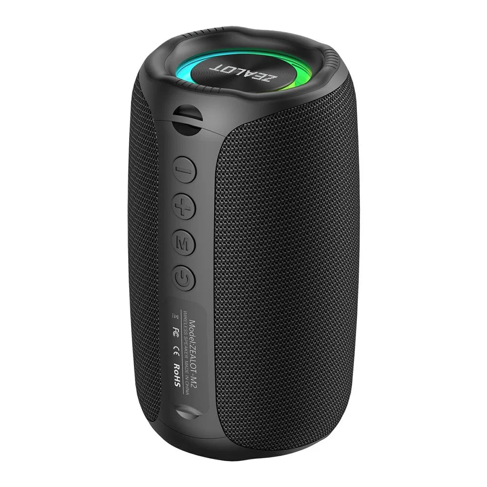 ZEALOT M2 Bluetooth-Compatible Speaker RGB Light Portable Outdoor Wireless IPX4 Waterproof Speaker - 1