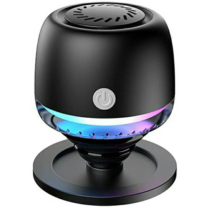 M99 Portable Bluetooth-Compatible Speaker RGB Light Gyroscope Design Heavy Bass Mini Speaker - Black - 1