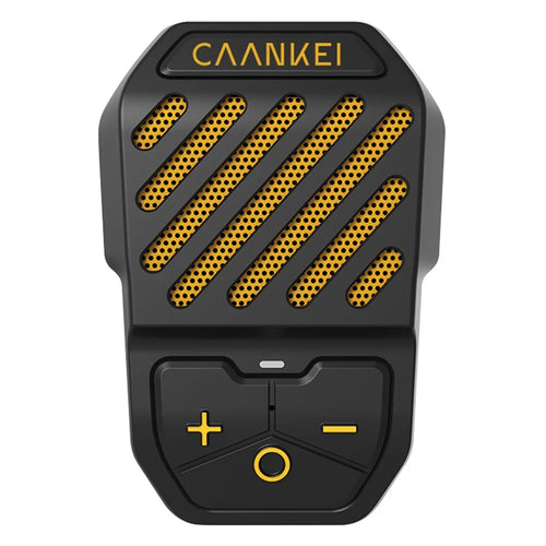 CAANKEI Wearable Bluetooth-Compatible Speaker IPX5 Waterproof Clip-On Loudspeaker for Running Cycling - Yellow - 1