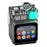 DK08 Portable Bluetooth-Compatible Speaker LED Display RGB Light Mecha Style Metal Loudspeaker - 2