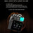 DK08 Portable Bluetooth-Compatible Speaker LED Display RGB Light Mecha Style Metal Loudspeaker - 4