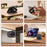 CX100 Phone Tablet Computer Magnetic Bluetooth-Compatible Speaker Portable Bass Subwoofer with Atmosphere Light - 4